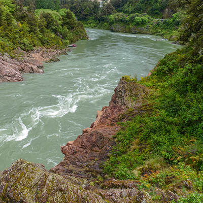 Solitary cabin and landscape at Miyo Samten Ling